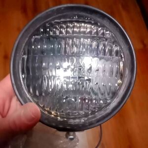 Vintage Signal Stat 620 Tractor / Plow / Fender Headlight Rubber Mounted Light